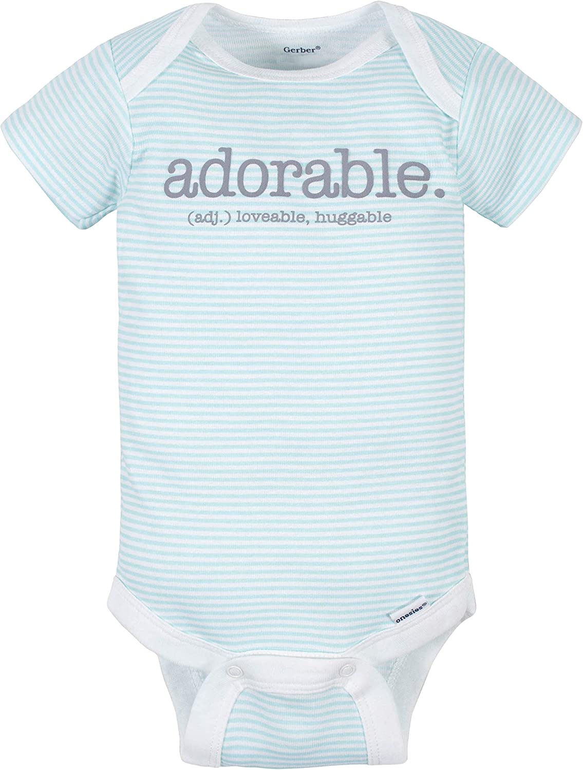 Gerber unisex-baby 8-pack Short Sleeve Onesies Bodysuits - Image 2